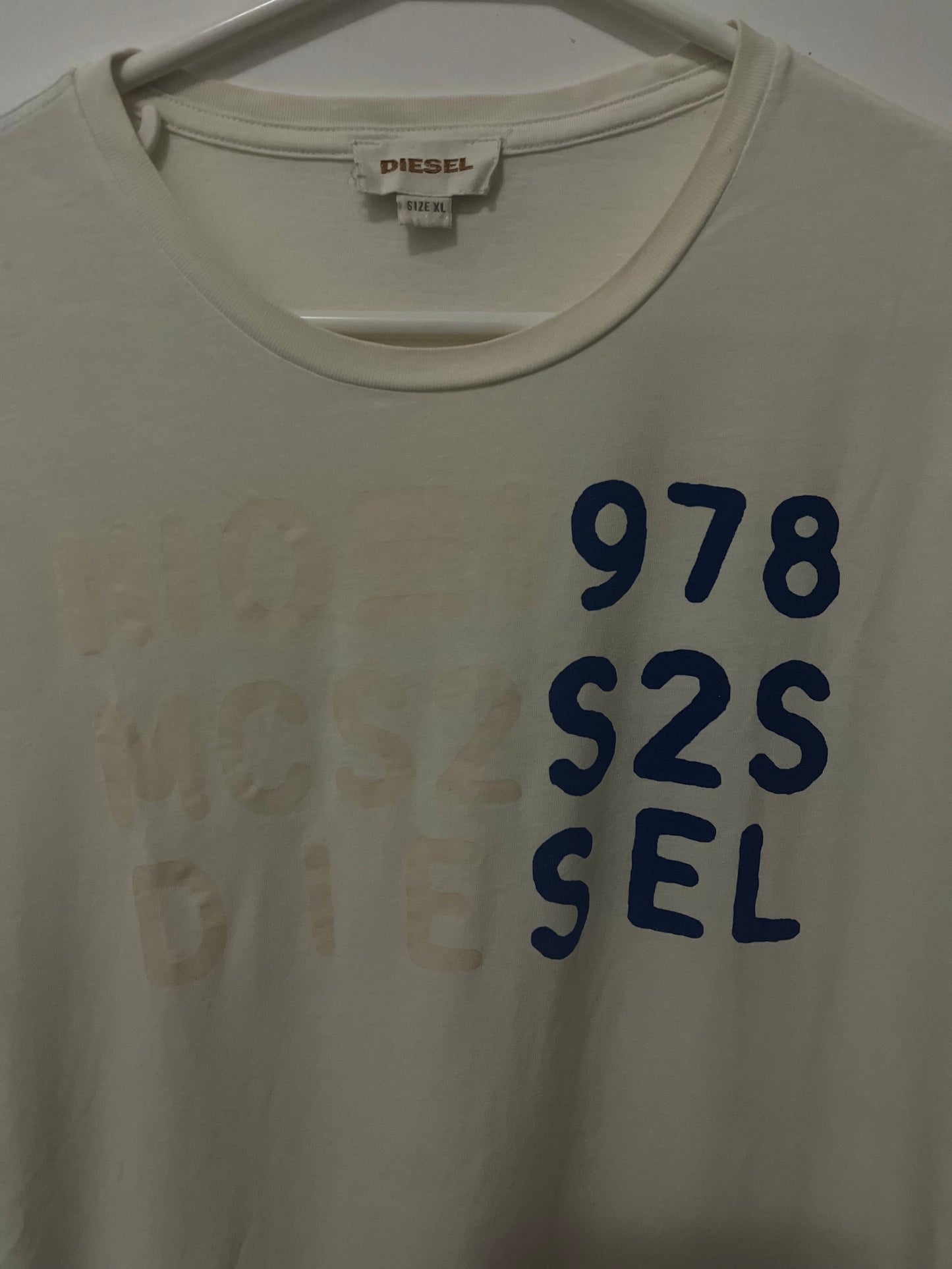 Camiseta Diesel Branca