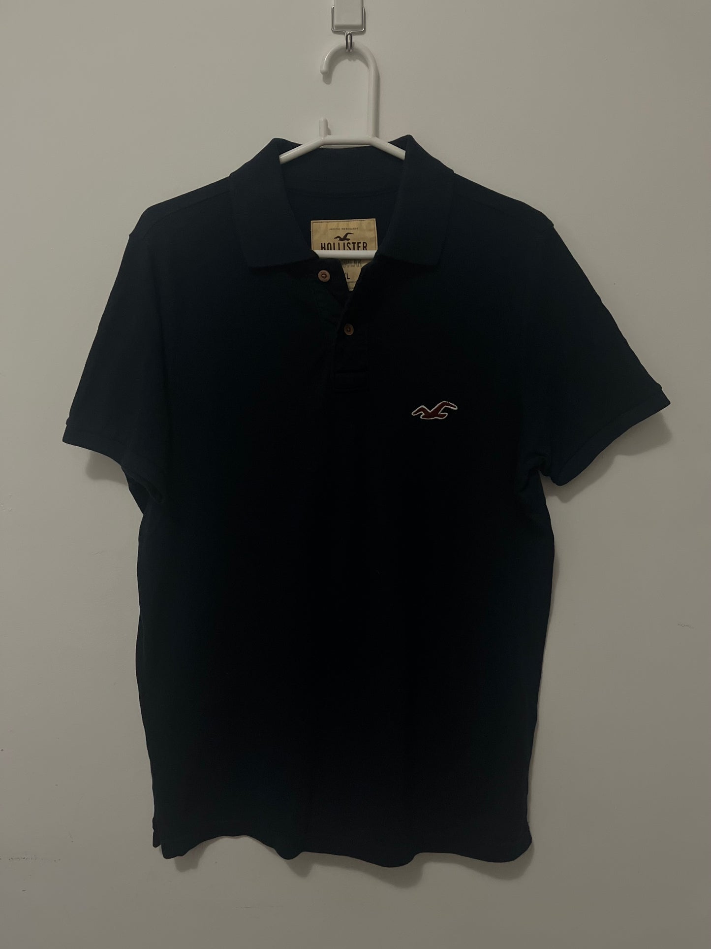 Polo Azul Hollister - NOVO