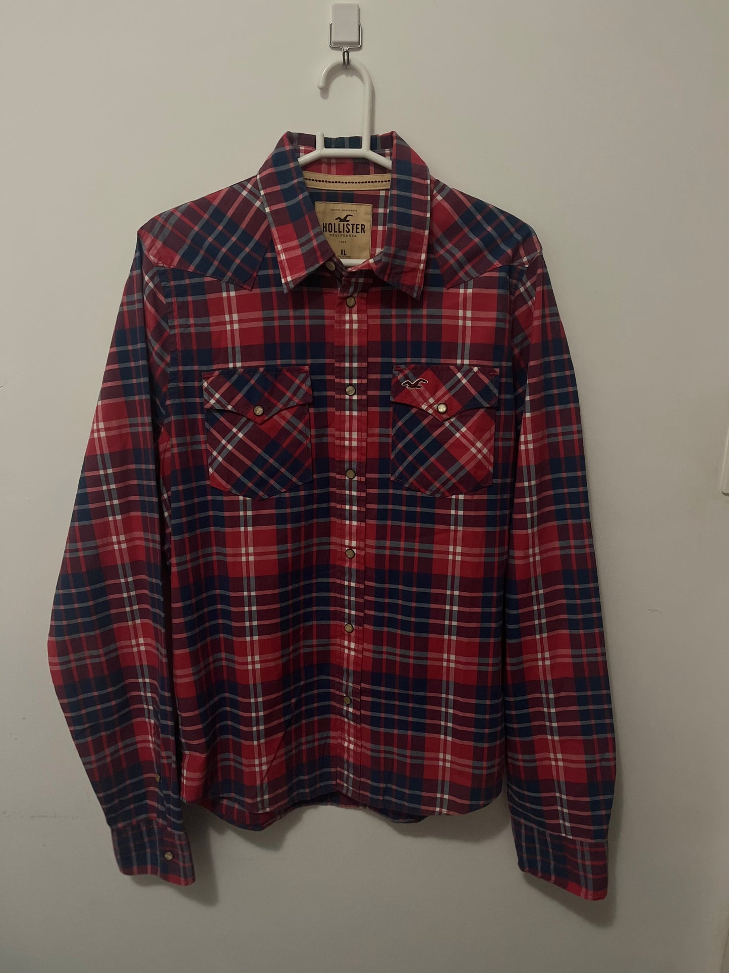 Camisa Xadrez Hollister