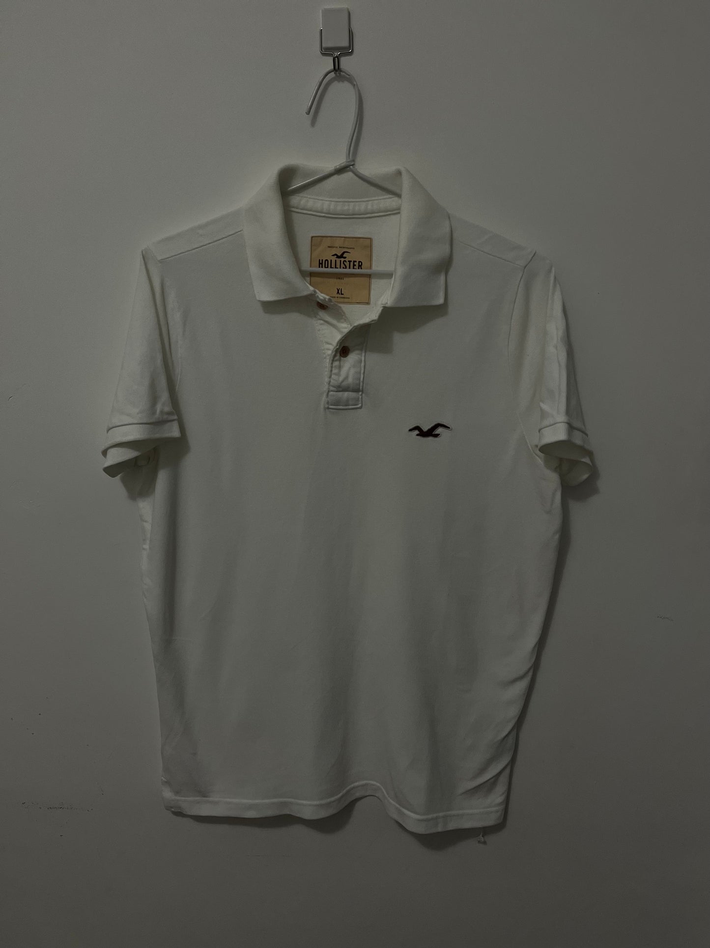 Polo Hollister - Branca