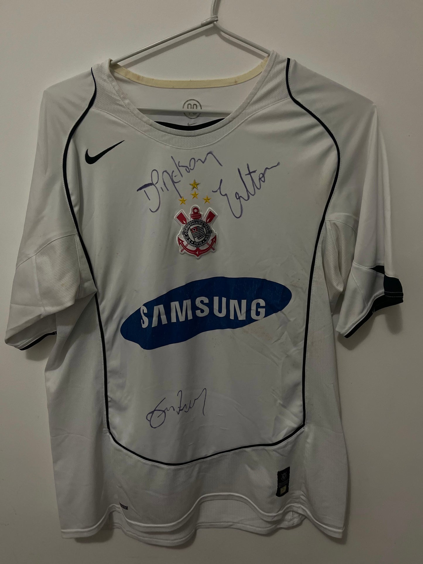 Camisa Autografada Corinthians - 2005 - RARO