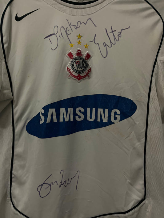 Camisa Autografada Corinthians - 2005 - RARO