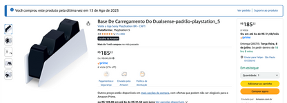 Base De Carregamento Playstation 5 (PS5)