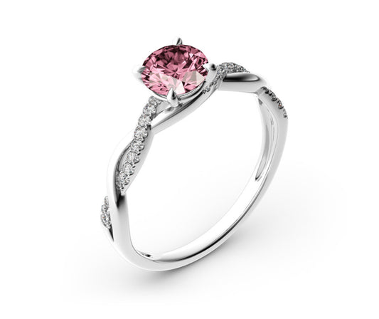 Anel Ouro Branco 18k - Novo