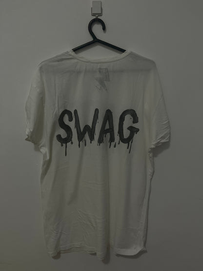Camiseta ANTI SWAG - Branca