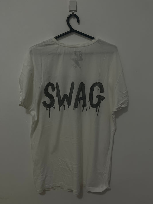 Camiseta ANTI SWAG - Branca