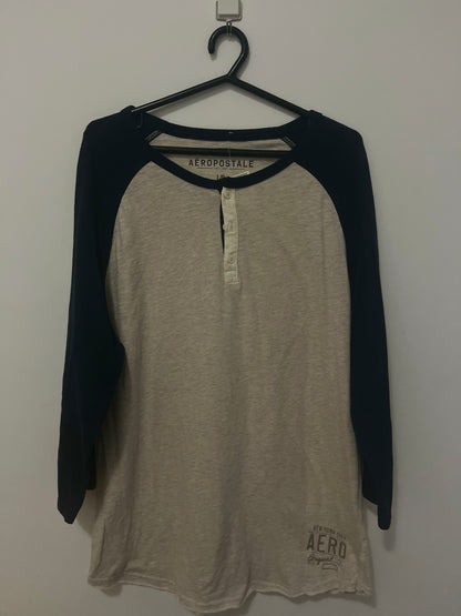 Camiseta Manga Longa Aeropostale - Com Etiqueta