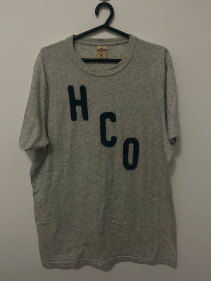 Camiseta Hollister HCO - Cinza