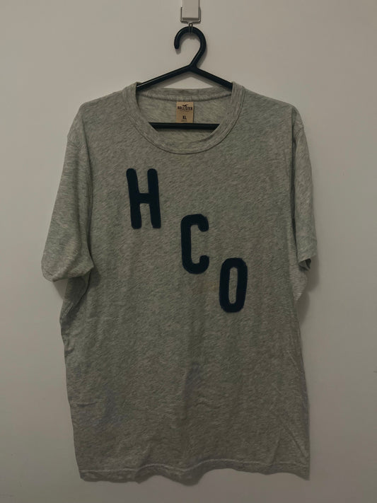 Camiseta Hollister HCO - Cinza