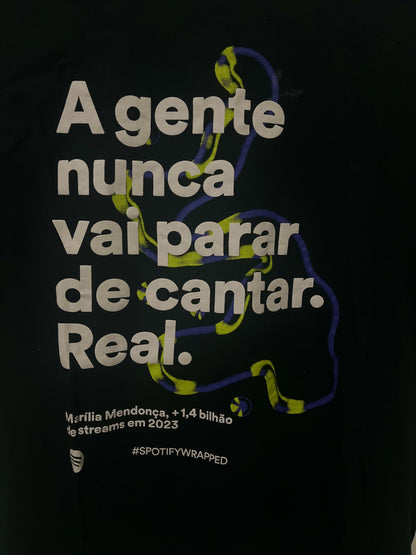 Camiseta Spotify - Marilia Mendonça