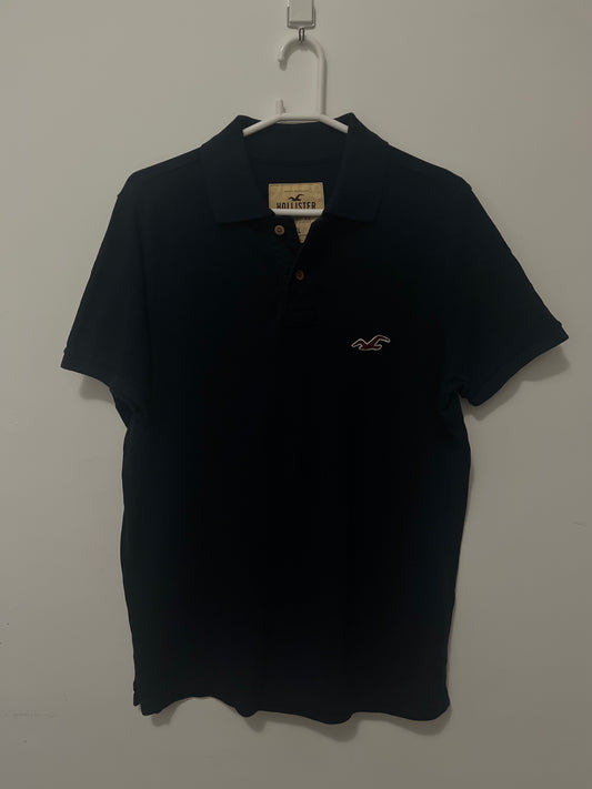 Polo Azul Hollister - NOVO