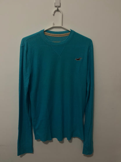 Sueter Hollister Azul Claro