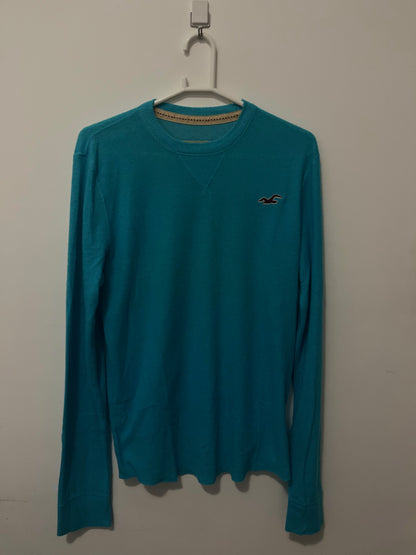 Sueter Hollister Azul Claro