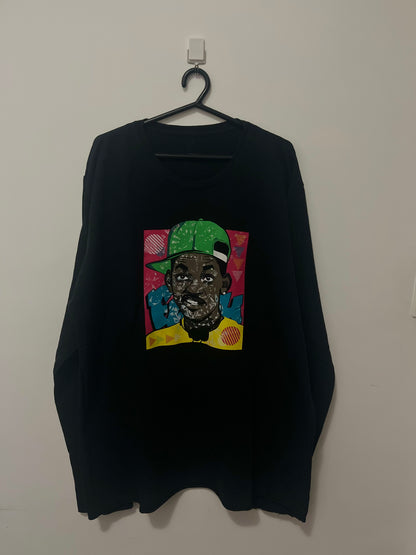 Camiseta Manga Longa "Maluco no Pedaço"