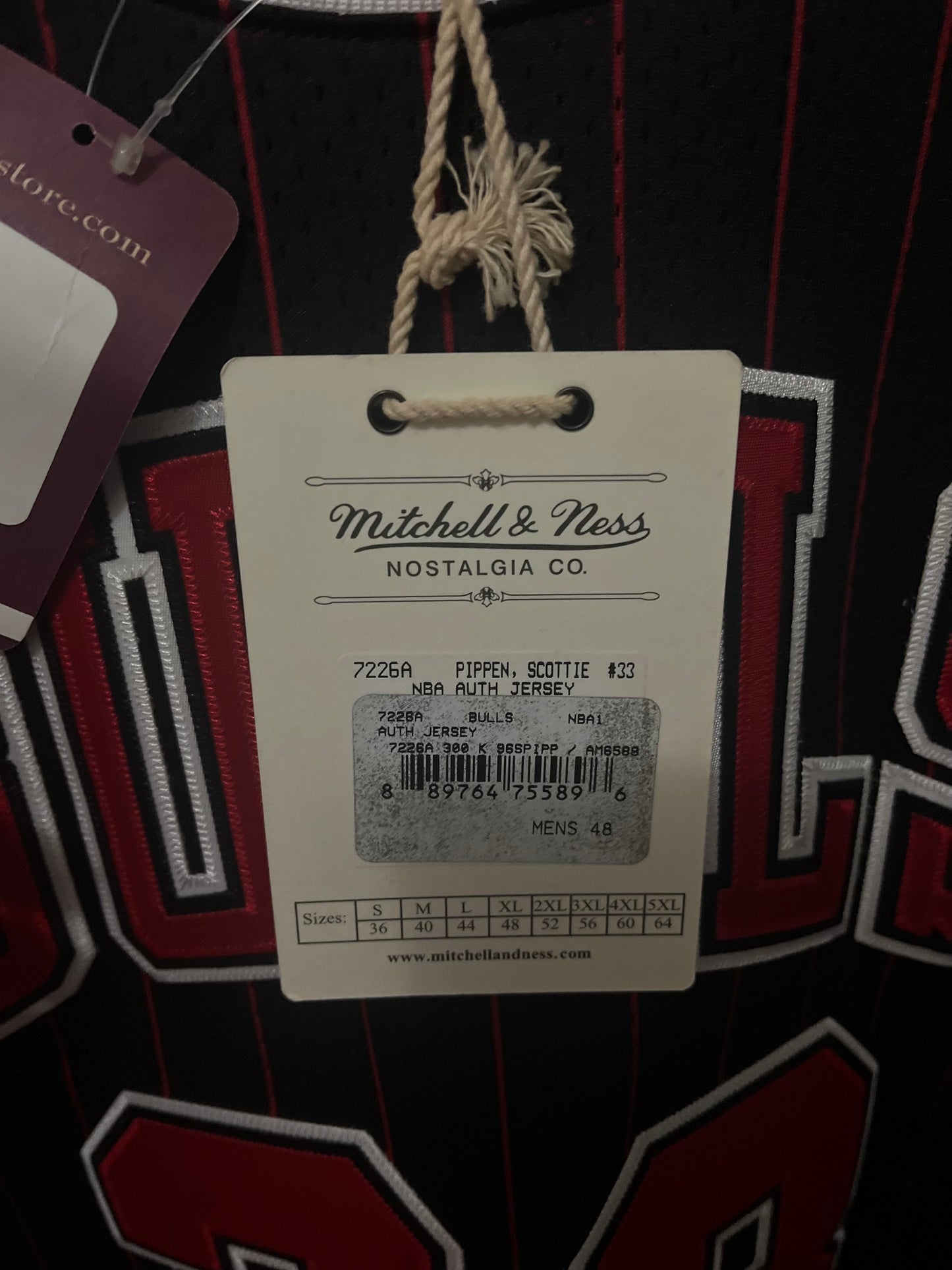 (NBA) Chicago Bulls Jersey - Scottie Pippen #33