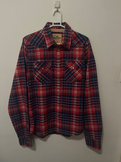 Camisa Xadrez Hollister