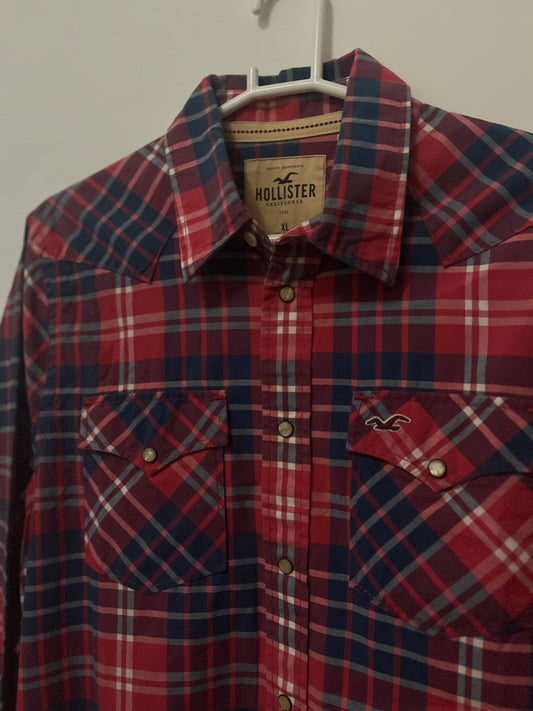 Camisa Xadrez Hollister