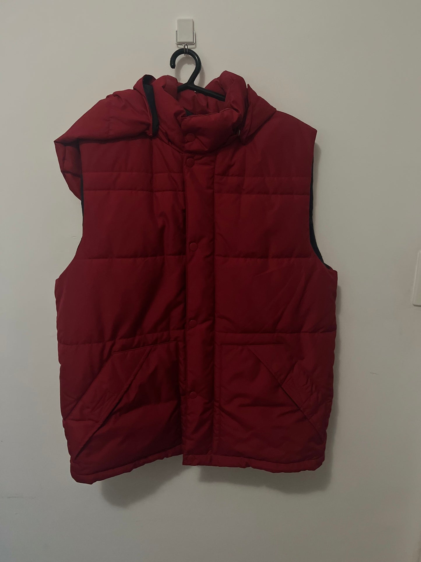 Casaco Puff H&M - Vermelho