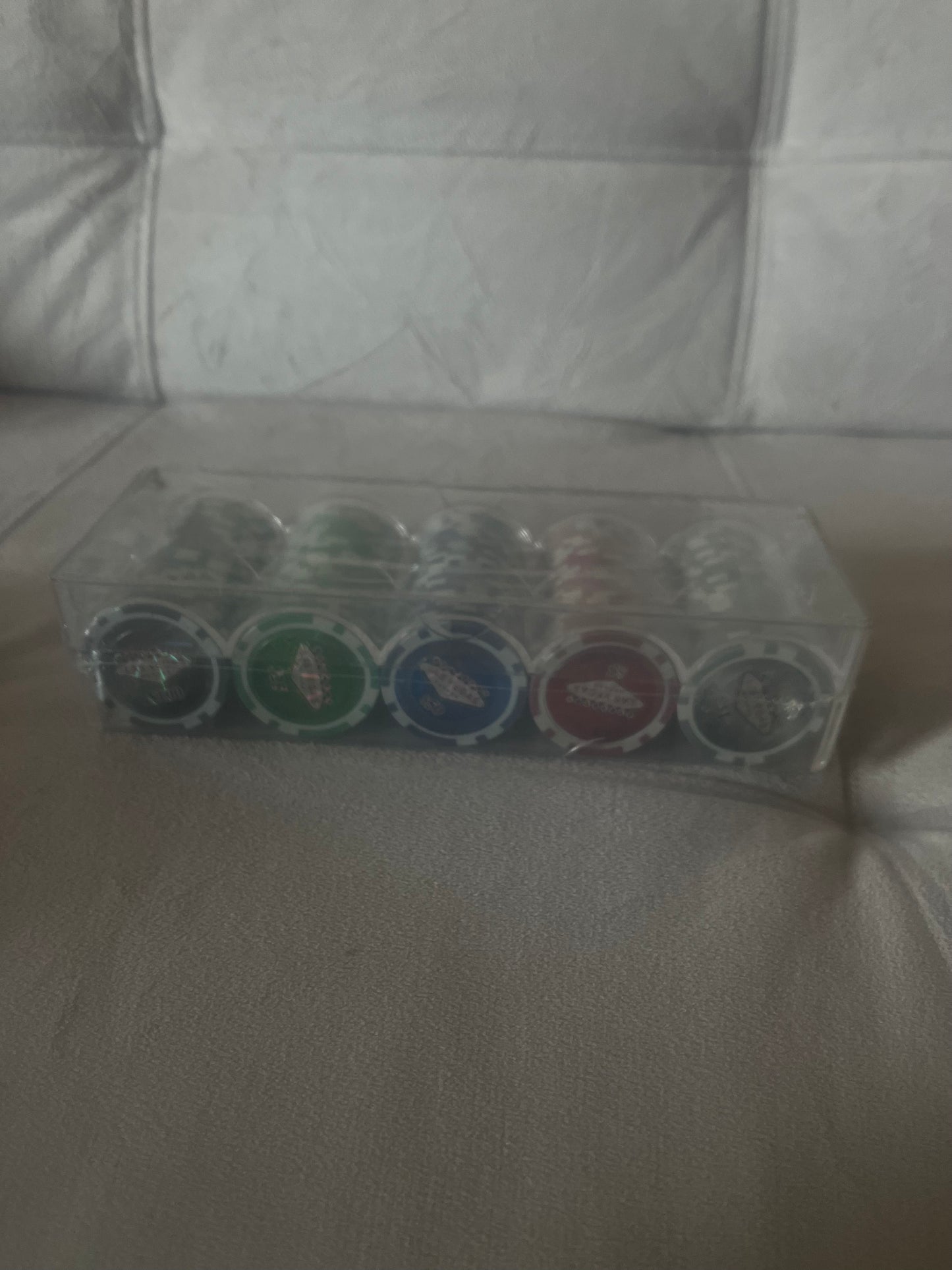 Conj. 100 Fichas de Poker - LAS VEGAS