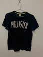 Camiseta Hollister Bordada - Azul