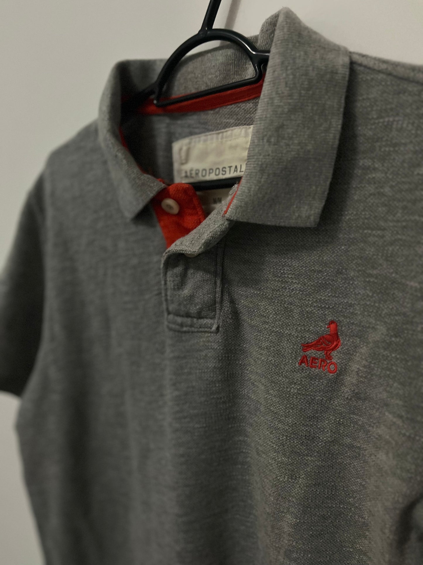 Polo Aeropostale - Cinza